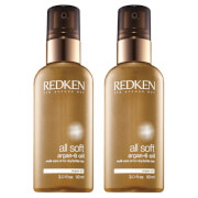 Redken All Soft Argan-6 Oil Duo (2 x 90ml) Redken All Soft Argan-6 Oil Duo (2 x 90ml)