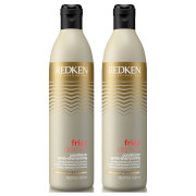 Redken Frizz Dismiss Shampoo Duo 2 X 500Ml redken kopen in de aanbieding Redken Frizz Dismiss Shampoo Duo 2 X 500Ml redken kopen in de aanbieding