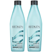 Redken Beach Envy Volume Texturizing Shampoo Duo 2 X 300Ml redken kopen in de aanbieding