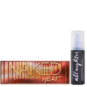 Urban Decay Naked Heat Palette occhi e spray fissante set
