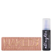 Urban Decay Naked 3 Palette occhi e spray fissante set
