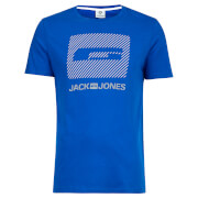 T-Shirt Homme Core Mirko Jack & Jones - Bleu - S - Bleu