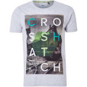 Crosshatch Mens Silverstreak T Shirt Light Grey Marl S crosshatch kopen in de aanbieding Crosshatch Mens Silverstreak T Shirt Light Grey Marl S crosshatch kopen in de aanbieding