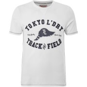T-Shirt Homme Springfield Tokyo Laundry - Blanc Cassé - S - Blanc
