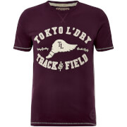 T-Shirt Homme Springfield Tokyo Laundry - Bordeaux - S - Burgundy