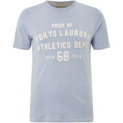 T-Shirt Homme Henryville Tokyo Laundry - Bleu Clair - S - Bleu
