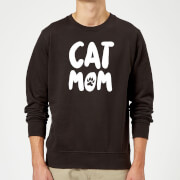 By Iwoot Cat Mom Sweatshirt Black 5Xl by iwoot kopen in de aanbieding