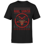 By Iwoot Hail Santa T Shirt Black 5Xl by iwoot kopen in de aanbieding