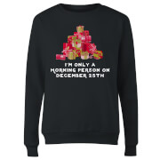 Im Only A Morning Person Womens Sweatshirt Black S the christmas collection kopen in de aanbieding Im Only A Morning Person Womens Sweatshirt Black S the christmas collection kopen in de aanbieding