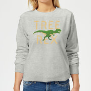 By Iwoot Tree Rex Womens Sweatshirt Grey 3Xl by iwoot kopen in de aanbieding