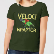 Veloci Wraptor Womens T Shirt Forest Green M the christmas collection kopen in de aanbieding