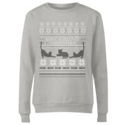 Meowy Christmas Womens Sweatshirt Grey S the christmas collection kopen in de aanbieding