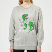By Iwoot T Rex Sleeves Womens Sweatshirt Grey 4Xl by iwoot kopen in de aanbieding By Iwoot T Rex Sleeves Womens Sweatshirt Grey 4Xl by iwoot kopen in de aanbieding