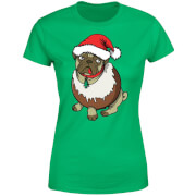 Christmas Puggin Womens T Shirt Kelly Green S the christmas collection kopen in de aanbieding