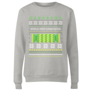 Pull My Cracker Womens Sweatshirt Grey S the christmas collection kopen in de aanbieding