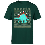 Stegosantahats T Shirt Forest Green Xxl the christmas collection kopen in de aanbieding