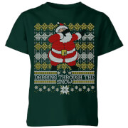 Dabbing Through The Snow Fair Isle Kids T Shirt Forest Green 3 4 Years the christmas collection kopen in de aanbieding Dabbing Through The Snow Fair Isle Kids T Shirt Forest Green 3 4 Years the christmas collection kopen in de aanbieding