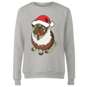 Christmas Puggin Womens Sweatshirt Grey S the christmas collection kopen in de aanbieding Christmas Puggin Womens Sweatshirt Grey S the christmas collection kopen in de aanbieding