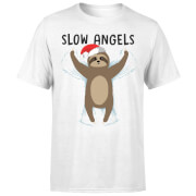 Slow Angels T Shirt White S the christmas collection kopen in de aanbieding