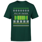 Pull My Cracker T Shirt Forest Green Xxl the christmas collection kopen in de aanbieding