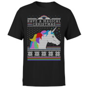 By Iwoot Have A Magical Christmas Fair Isle T Shirt Black 3Xl by iwoot kopen in de aanbieding