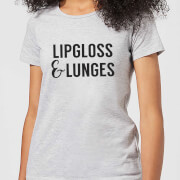 Image of Lipgloss and Lunges Women's T-Shirt - Grey - 3XL - Grey