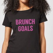 Image of Brunch Goals Women's T-Shirt - Black - 3XL - Black