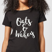 Image of Oats and Wahey Women's T-Shirt - Black - 3XL - Black