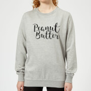 Image of Peanut Butter Women's Sweatshirt - Grey - XS - Grey