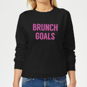 Brunch Goals Womens Sweatshirt Black Xs fitness and loungewear kopen in de aanbieding Brunch Goals Womens Sweatshirt Black Xs fitness and loungewear kopen in de aanbieding