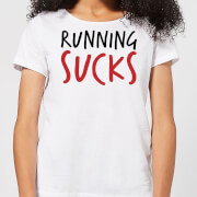 By Iwoot Running Sucks Womens T Shirt White 3Xl by iwoot kopen in de aanbieding