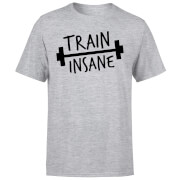 By Iwoot Train Insane T Shirt Grey 3Xl by iwoot kopen in de aanbieding
