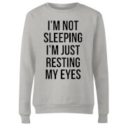 The Dad Collection Im Not Sleeping Im Resting My Eyes Womens Sweatshirt Grey M the dad collection kopen in de aanbieding The Dad Collection Im Not Sleeping Im Resting My Eyes Womens Sweatshirt Grey M the dad collection kopen in de aanbieding