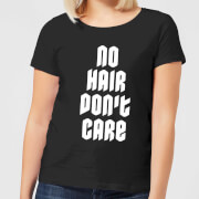 By Iwoot No Hair Dont Care Womens T Shirt Black 4Xl by iwoot kopen in de aanbieding