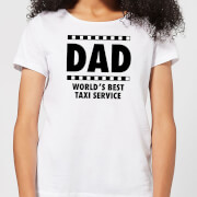 The Dad Collection Taxi Service Womens T Shirt White L the dad collection kopen in de aanbieding