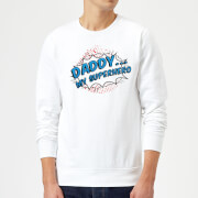 By Iwoot Daddy My Superhero Sweatshirt White 4Xl by iwoot kopen in de aanbieding