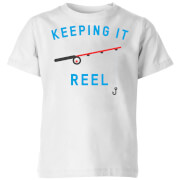 Keeping it Reel Kids T-Shirt - White - 3-4 ans - Blanc