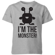 My Little Rascal I'm the Monster Kids' T-Shirt - Grey - 3-4 ans - Gris