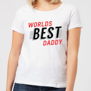 By Iwoot Worlds Best Daddy Womens T Shirt White Xs by iwoot kopen in de aanbieding