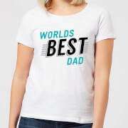 By Iwoot Worlds Best Dad Womens T Shirt White 5Xl by iwoot kopen in de aanbieding