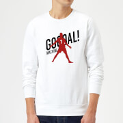 By Iwoot Goal Machine Sweatshirt White 5Xl by iwoot kopen in de aanbieding