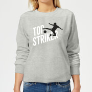 By Iwoot Top Striker Womens Sweatshirt Grey 4Xl by iwoot kopen in de aanbieding