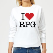 I Love Rpg Womens Sweatshirt White L the gaming collection kopen in de aanbieding I Love Rpg Womens Sweatshirt White L the gaming collection kopen in de aanbieding