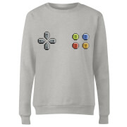 Pad Gaming Womens Sweatshirt Grey S the gaming collection kopen in de aanbieding