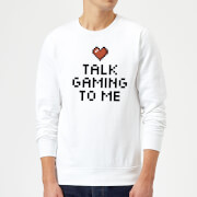 By Iwoot Talk Gaming To Me Sweatshirt White 5Xl by iwoot kopen in de aanbieding