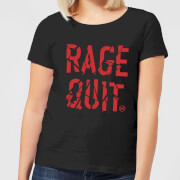 Rage Quit Womens T Shirt Black Xxl the gaming collection kopen in de aanbieding