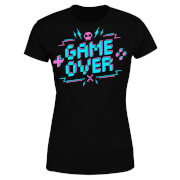 Game Over Gaming Womens T Shirt Black S the gaming collection kopen in de aanbieding
