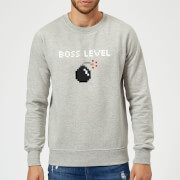 Boss Level Gaming Sweatshirt Grey L the gaming collection kopen in de aanbieding