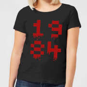 By Iwoot 1984 Gaming Womens T Shirt Black 5Xl by iwoot kopen in de aanbieding