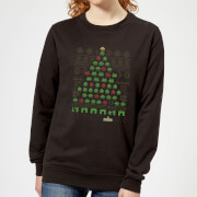 Geek Christmas Invaders From Space Womens Sweatshirt Black M geek christmas kopen in de aanbieding Geek Christmas Invaders From Space Womens Sweatshirt Black M geek christmas kopen in de aanbieding
